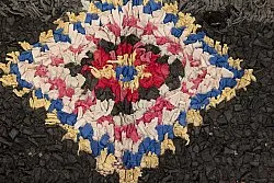 Moroccan Berber rug Boucherouite 335 x 125 cm