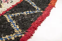 Moroccan Berber rug Boucherouite 335 x 125 cm