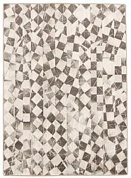 Wool rug - Kallatis (black/white)