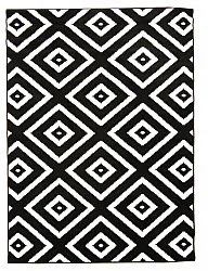 Wilton rug - Florence Preston (black)