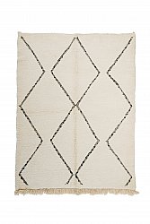Kilim Moroccan Berber rug Beni Ourain 225 x 170 cm