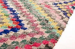 Moroccan Berber rug Boucherouite 145 x 365 cm