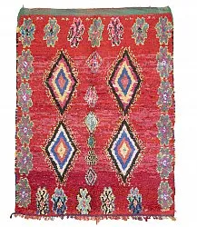 Moroccan Berber rug Boucherouite 225 x 165 cm
