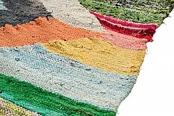Moroccan Berber rug Boucherouite 155 x 295 cm