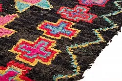 Moroccan Berber rug Boucherouite 135 x 315 cm