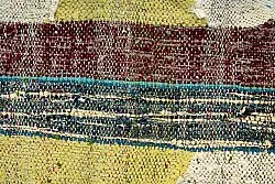 Moroccan Berber rug Boucherouite 130 x 245 cm
