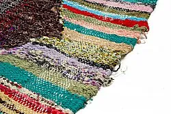 Moroccan Berber rug Boucherouite 140 x 230 cm