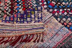 Moroccan Berber rug Boucherouite 230 x 125 cm