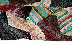 Moroccan Berber rug Boucherouite 140 x 230 cm