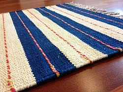 Rag rugs - Alva (blue)
