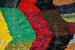 Moroccan Berber rug Boucherouite 150 x 275 cm