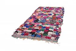 Moroccan Berber rug Boucherouite 250 x 130 cm