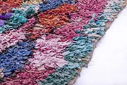 Moroccan Berber rug Boucherouite 175 x 135 cm