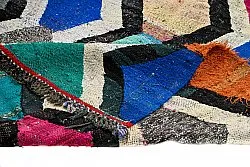 Moroccan Berber rug Boucherouite 140 x 290 cm