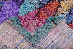 Moroccan Berber rug Boucherouite 175 x 135 cm