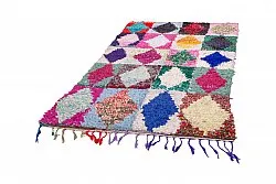 Moroccan Berber rug Boucherouite 265 x 155 cm