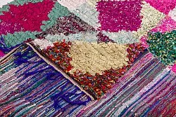 Moroccan Berber rug Boucherouite 265 x 155 cm