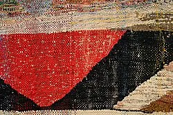 Moroccan Berber rug Boucherouite 165 x 350 cm