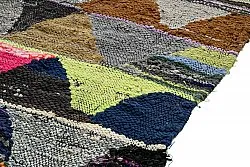 Moroccan Berber rug Boucherouite 145 x 305 cm