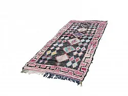 Moroccan Berber rug Boucherouite 310 x 130 cm