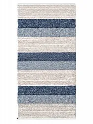 Plastic and Yarn Rugs - Horredsmattan Myra mix (blue)