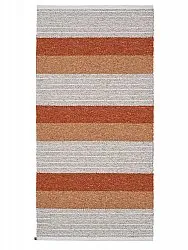 Plastic and Yarn Rugs - Horredsmattan Myra mix (rust)