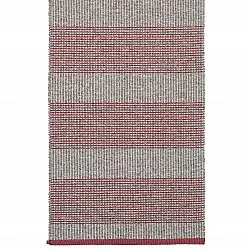 Plastic and Yarn Rugs - Horredsmattan Penny mix (red)