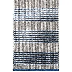 Plastic and Yarn Rugs - Horredsmattan Penny mix (blue)