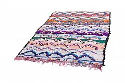 Moroccan Berber rug Boucherouite 205 x 140 cm
