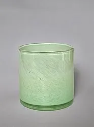 Candle holder M - Euphoria (soft green)