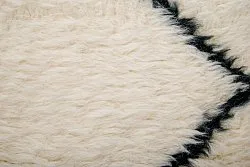 Kilim Moroccan Berber rug Beni Ourain 285 x 95 cm