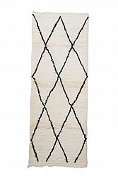 Kilim Moroccan Berber rug Beni Ourain 290 x 105 cm
