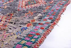 Moroccan Berber rug Boucherouite 230 x 125 cm