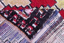 Moroccan Berber rug Boucherouite 245 x 155 cm