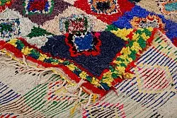 Moroccan Berber rug Boucherouite 290 x 145 cm