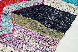 Moroccan Berber rug Boucherouite 115 x 220 cm