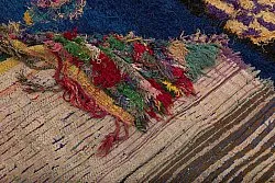 Moroccan Berber rug Boucherouite 270 x 140 cm