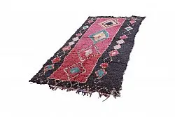 Moroccan Berber rug Boucherouite 275 x 135 cm
