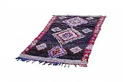 Moroccan Berber rug Boucherouite 220 x 130 cm