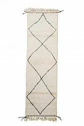 Kilim Moroccan Berber rug Beni Ourain 240 x 90 cm