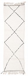 Kilim Moroccan Berber rug Beni Ourain 310 x 100 cm