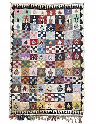 Moroccan Berber rug Boucherouite 250 x 165 cm