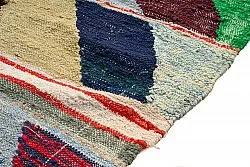 Moroccan Berber rug Boucherouite 145 x 280 cm