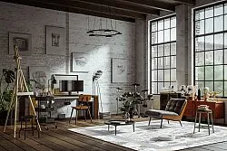 Wilton rug - Lefkada (white/multi)