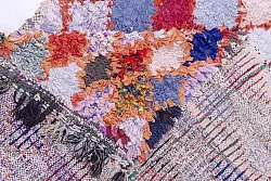 Moroccan Berber rug Boucherouite 245 x 105 cm