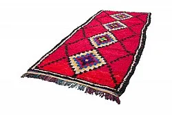 Moroccan Berber rug Boucherouite 310 x 145 cm