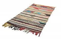 Moroccan Berber rug Boucherouite 120 x 245 cm