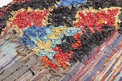Moroccan Berber rug Boucherouite 260 x 125 cm