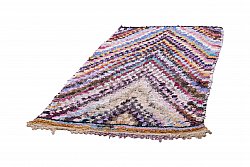 Moroccan Berber rug Boucherouite 220 x 125 cm
