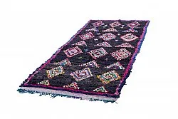 Moroccan Berber rug Boucherouite 245 x 115 cm